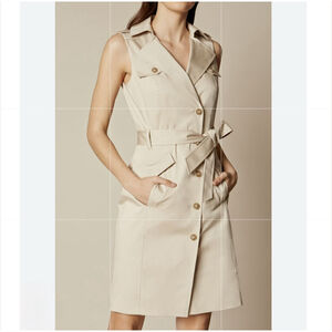 Karen Millen Utility Cargo Safari Mini Dress